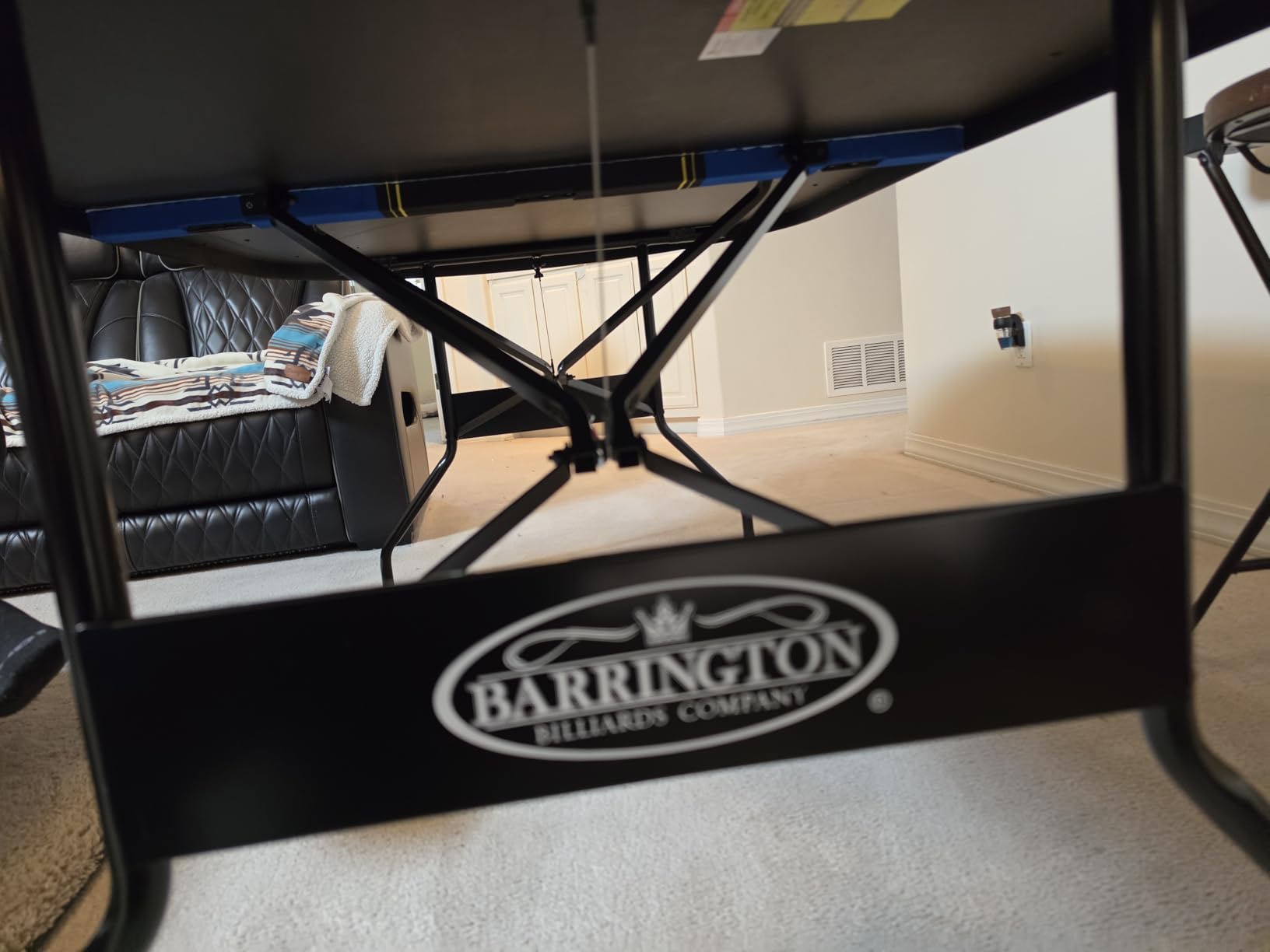 Barrington Poker Multiple Styles Folding Poker Table & Poker Table Top/Dining Table Collection, Durable Padded Rail Tables with Felt Playing Surface, Perfect for Texas Holden Games customer photo 2