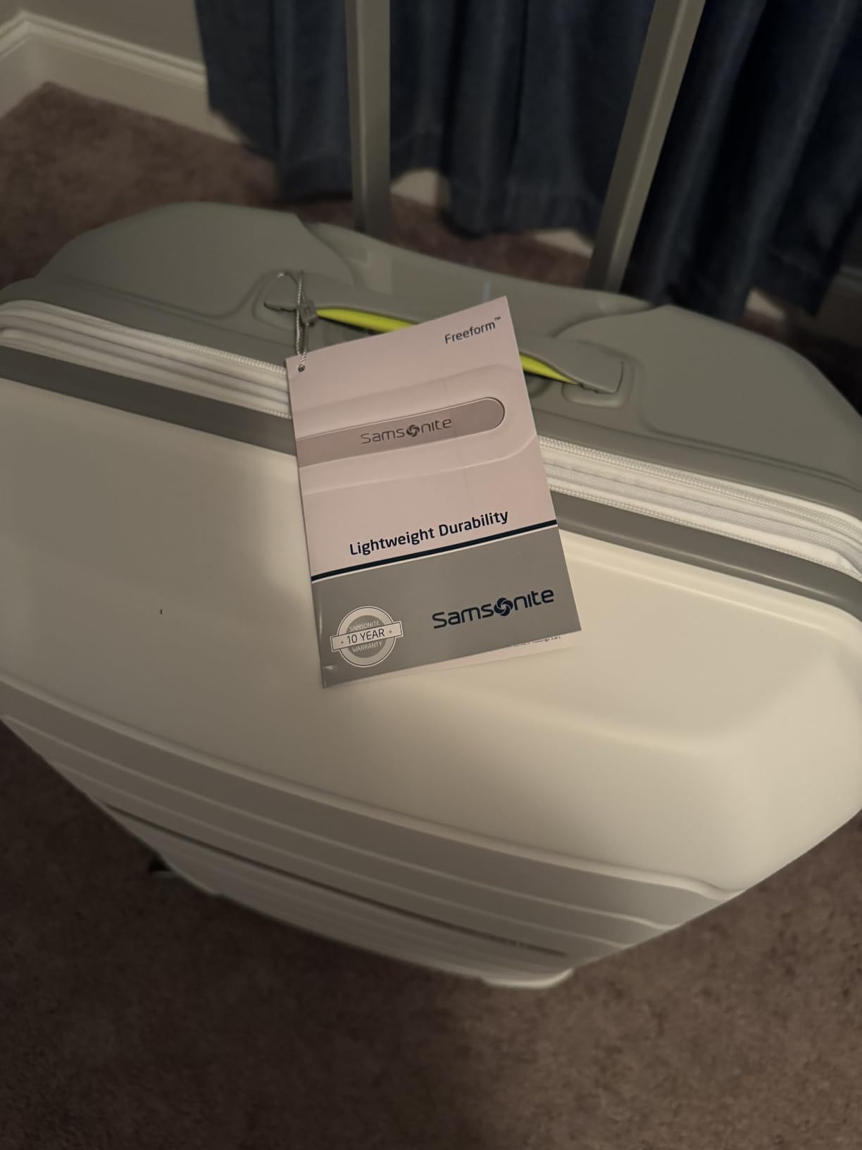 Samsonite Freeform Hardside Carry-On Luggage with Spinner Wheels - Sage Green customer photo 1