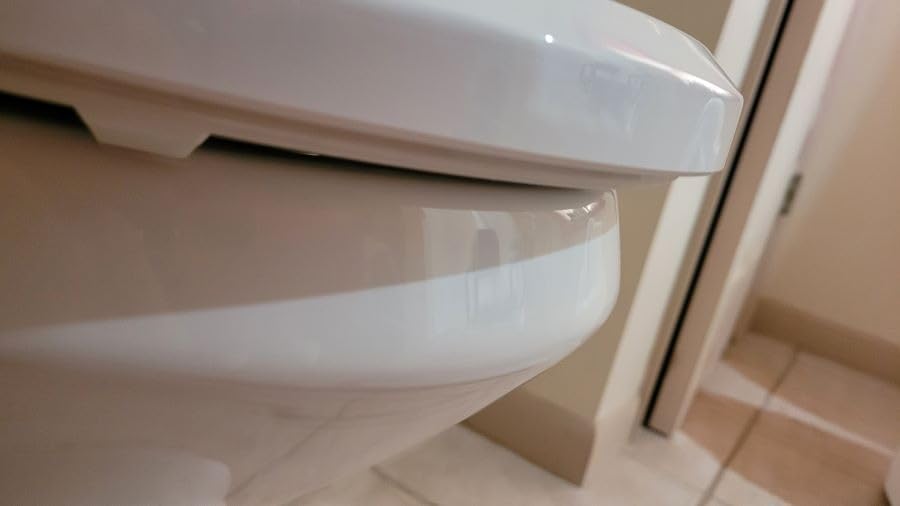 Kohler PureWash E590 Elongated Heated Bidet Toilet Seat, White with Side Panel, Warm Water, Dryer, Quiet-Close Lid, Self-Cleaning Wand, Adjustable Water Pressure and Nightlight, Easy Installation customer photo 1