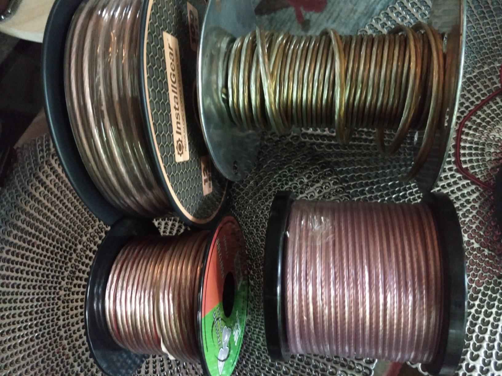 12 Gauge Speaker Wire 100ft - Deoxidized Copper OFC Speaker Wires 12 Gauge - Flexible Wire Cable with Polarity Marking customer photo 1