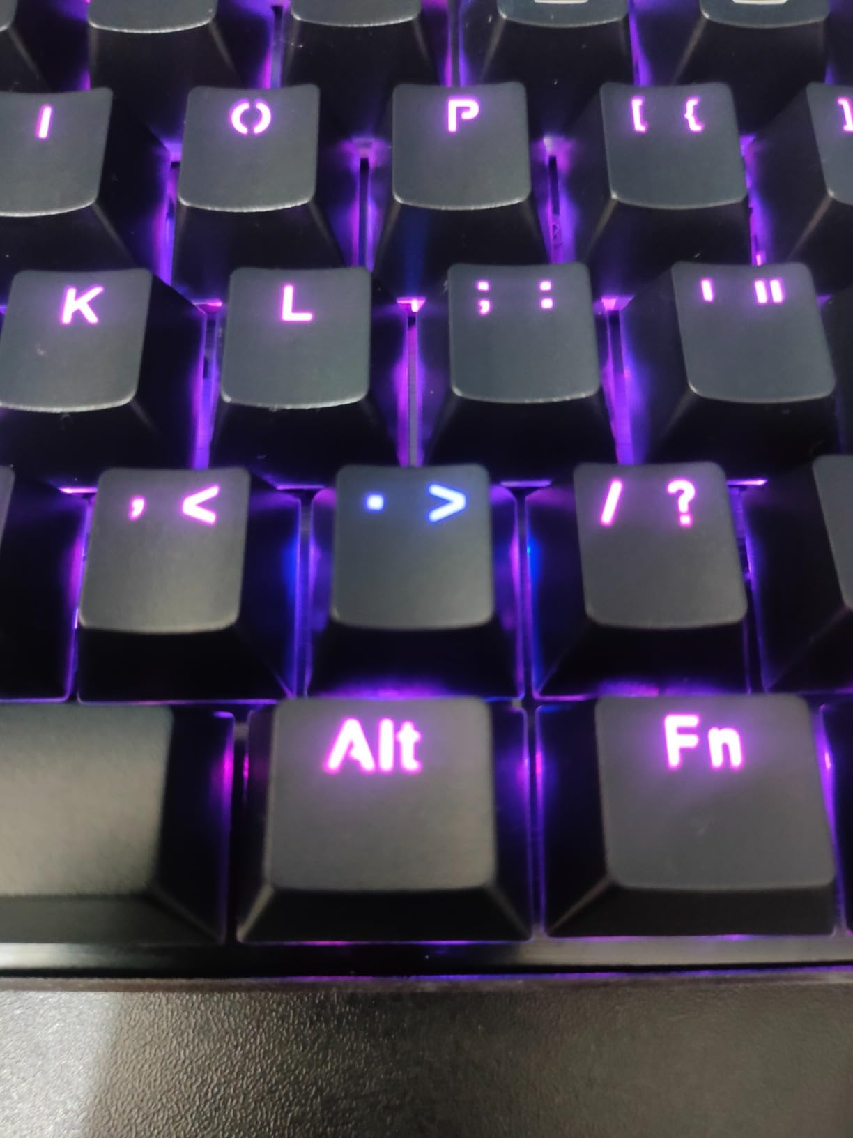 Redragon K556 RGB LED Backlit Wired Mechanical Gaming Keyboard, 104 Keys Hot-Swap Mechanical Keyboard w/Aluminum Base, Upgraded Socket and Noise Absorbing Foams, Soft Tactile Brown Switch customer photo 2