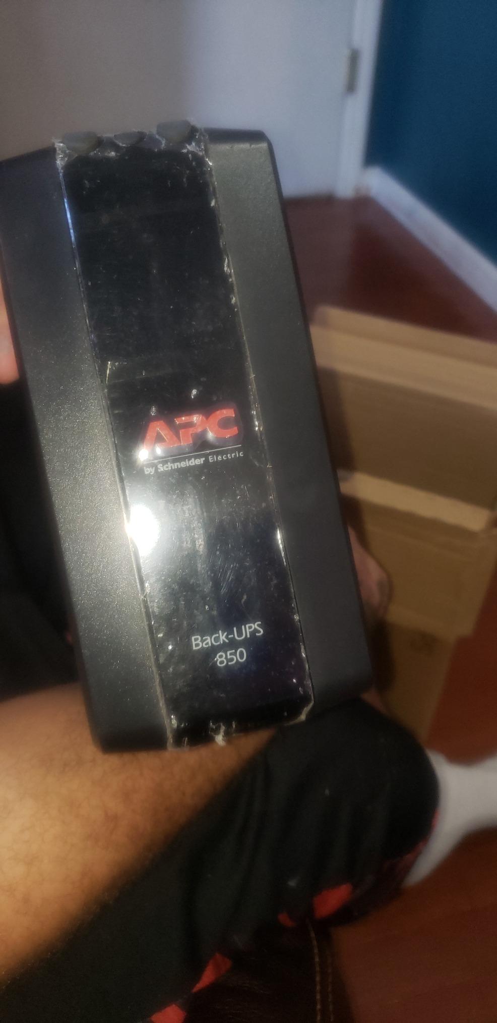 APC Back-UPS Pro BX850M 850VA/510W Pro UPS Battery Backup for Office Electronics, AVR customer photo 2
