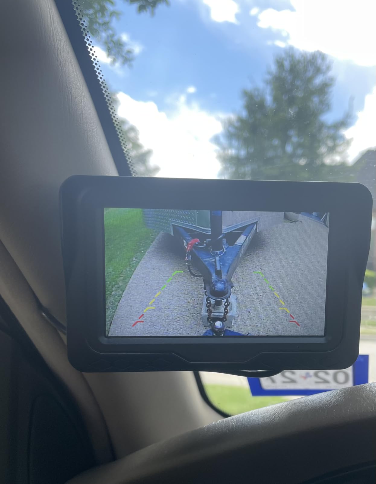 15-Minute Easy to Install Backup Camera: Plug-Play 15FT Clear Night Vision customer photo 1
