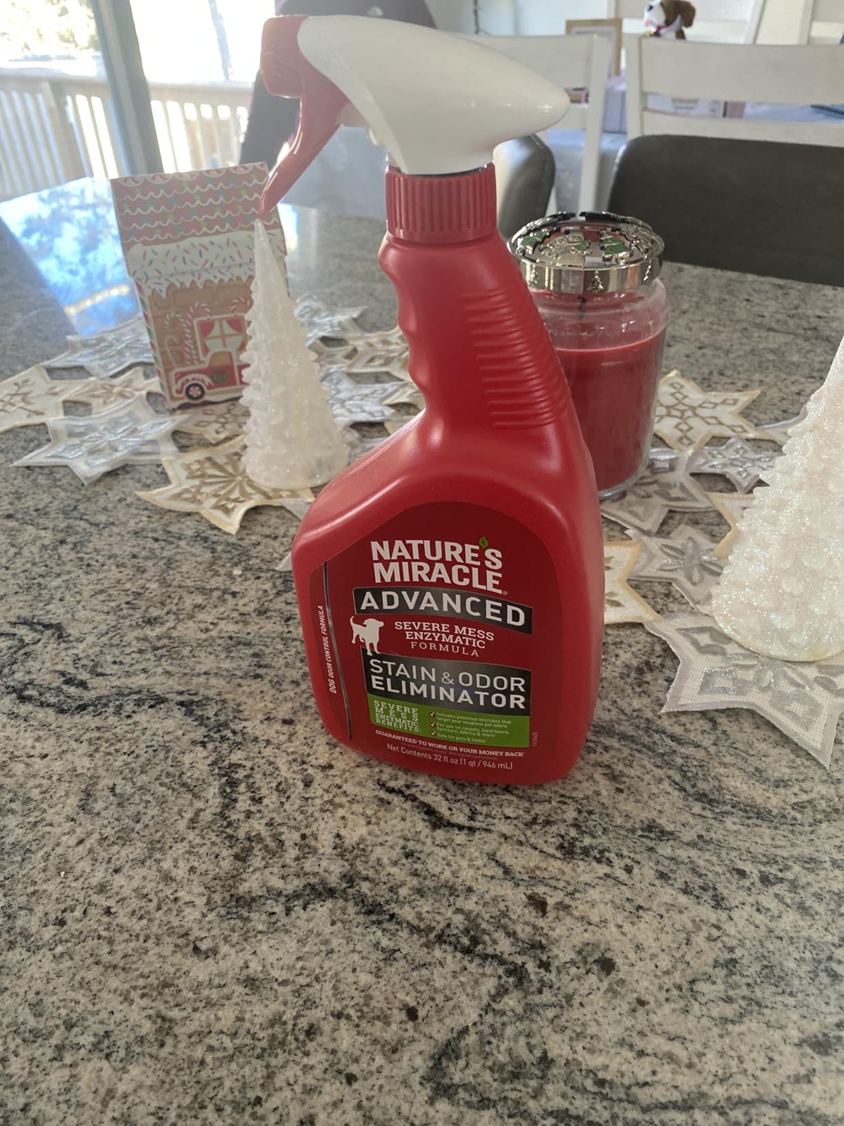 Nature's Miracle Advanced Dog Stain & Odor Eliminator, 32 oz customer photo 1