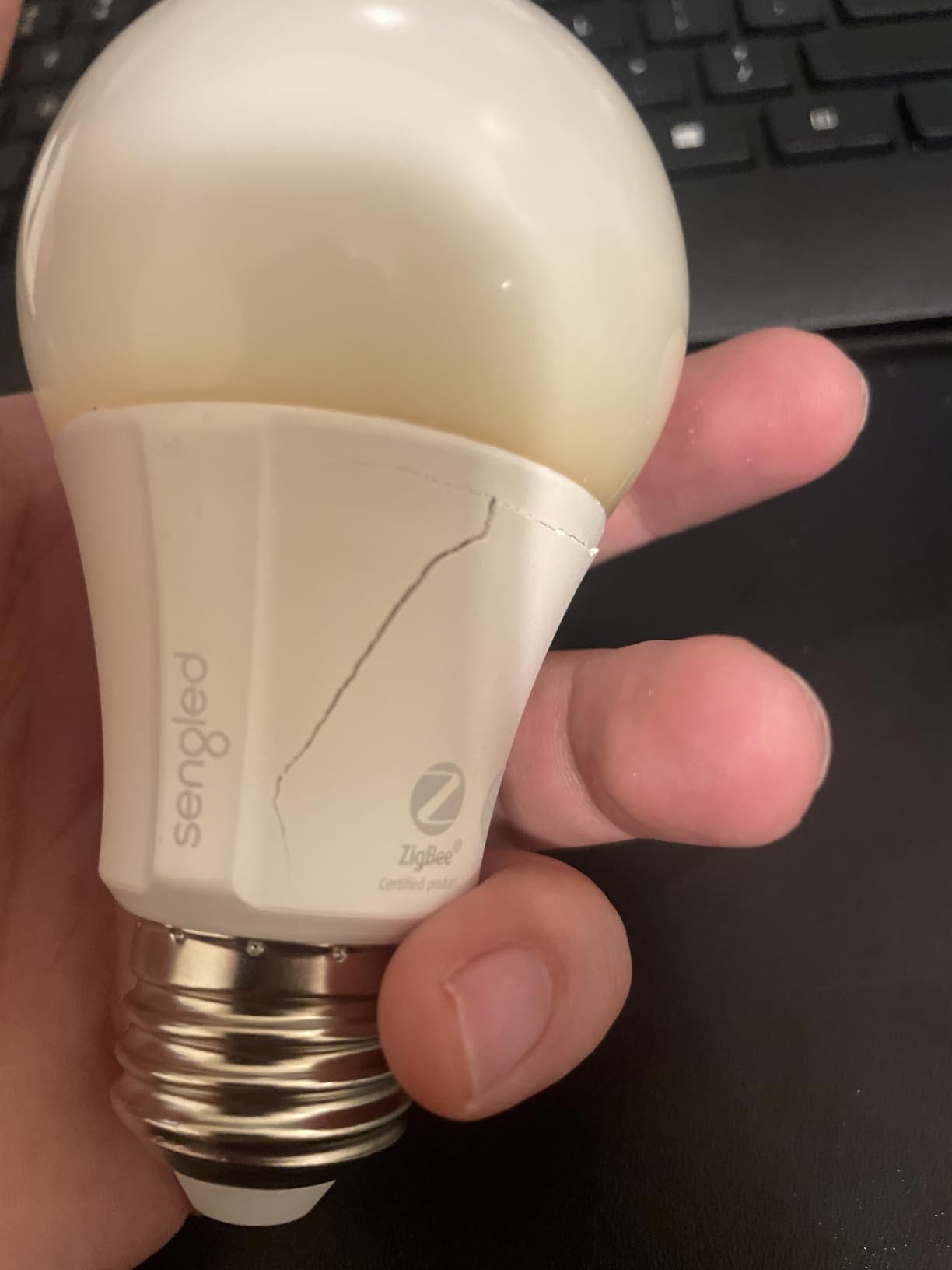 Sengled Smart Light Bulbs, Zigbee Hub Required, Works with Alexa and SmartThings, Voice Control with Google Home and Echo with built-in Hub, Soft White 60W Equivalent A19 Dimmable Smart Bulbs, 4-Pack customer photo 1
