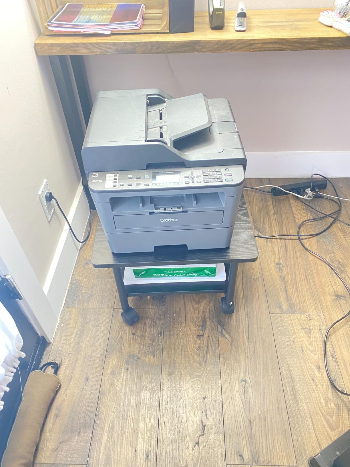 Brother Monochrome Laser Printer, MFCL2710DW, Wireless Networking, Duplex Printing, Includes 4 Month Refresh Subscription Trial and Amazon Dash Replenishment Ready customer photo 1