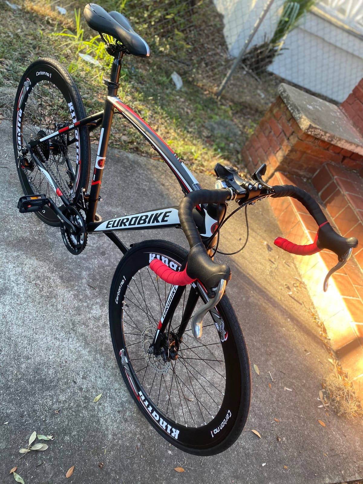 EUROBIKE Bikes EURXC550 21 Speed Road Bike 700C Wheels Road Bicycle Dual Disc Brake Bicycles customer photo 1
