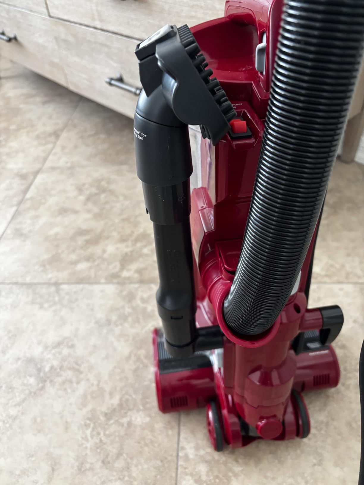 Shark ZU561 Navigator Lift-Away Speed Self Cleaning Brushroll Upright Vacuum with HEPA Filter, Red Peony customer photo 1