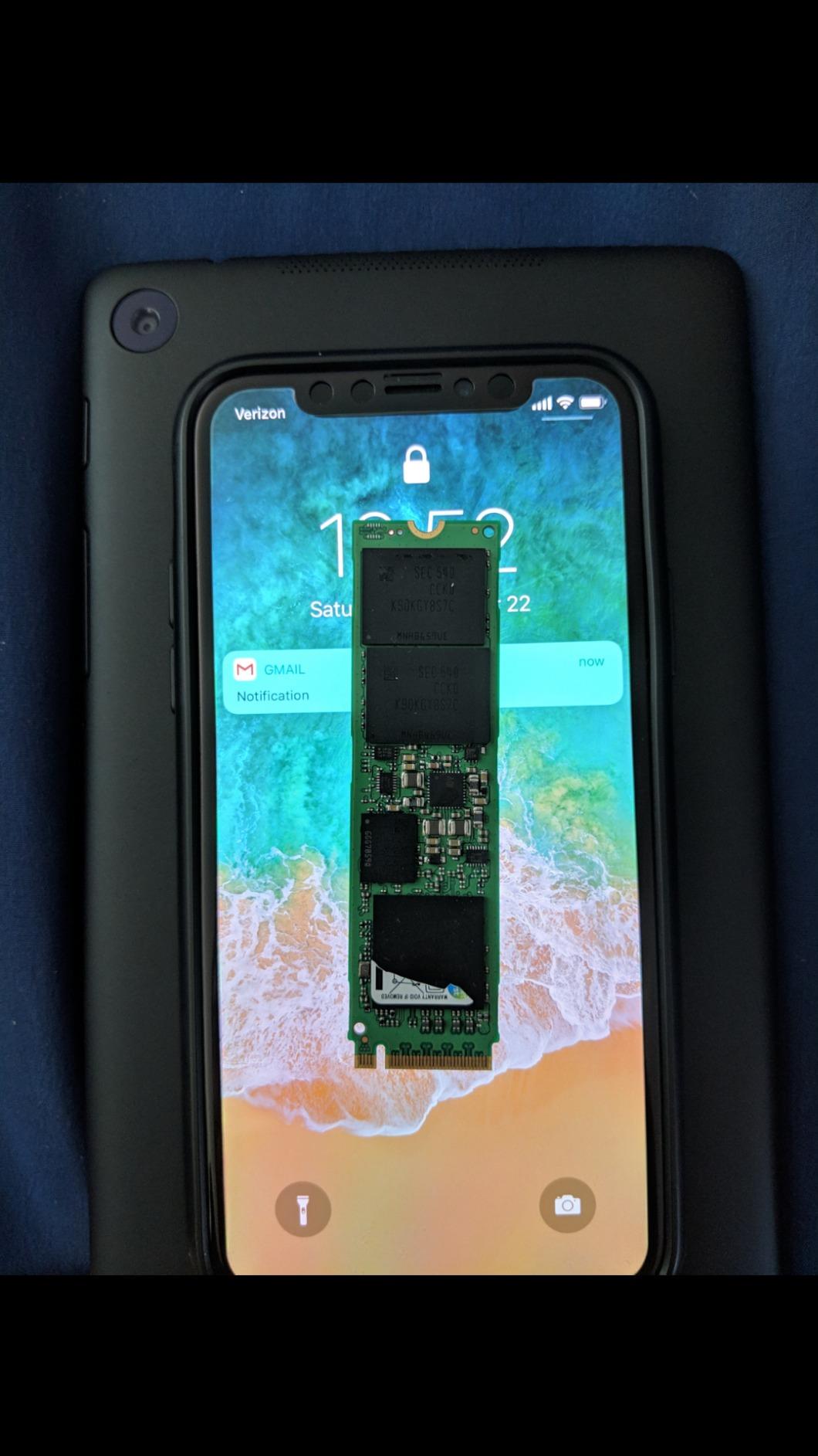 Samsung X5 Portable SSD 2TB (Up to 2800MB/s, Thunderbolt 3 NVMe) customer photo 2