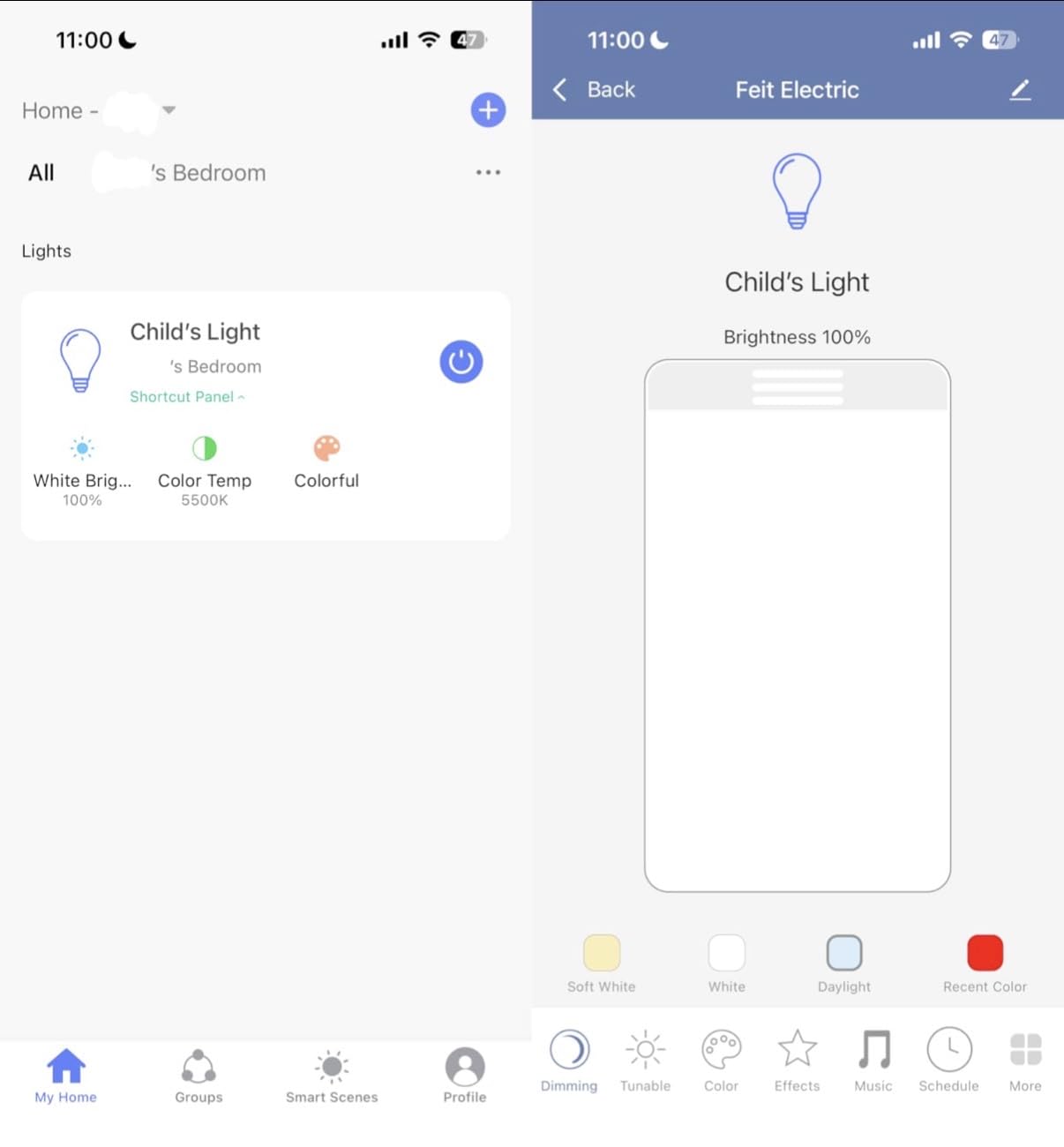 Feit Electric Smart Light Bulbs, A19 RGBW Color Changing - 60W Eq - 1 Pack customer photo 1