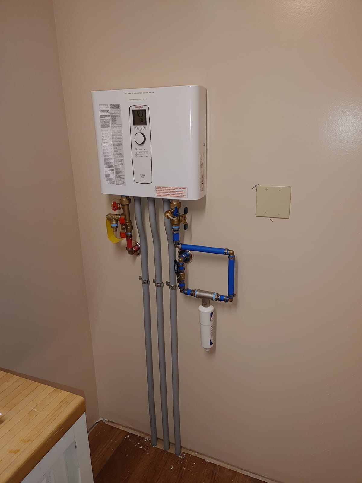 Stiebel Eltron Tempra 36 Plus Electric Tankless Water Heater, 36kW, 240V | Made in Germany; 3x50A breakers/150A draw; Advanced Flow Control; Eco design; Energy+cost savings up to 34% in whole-home use customer photo 2