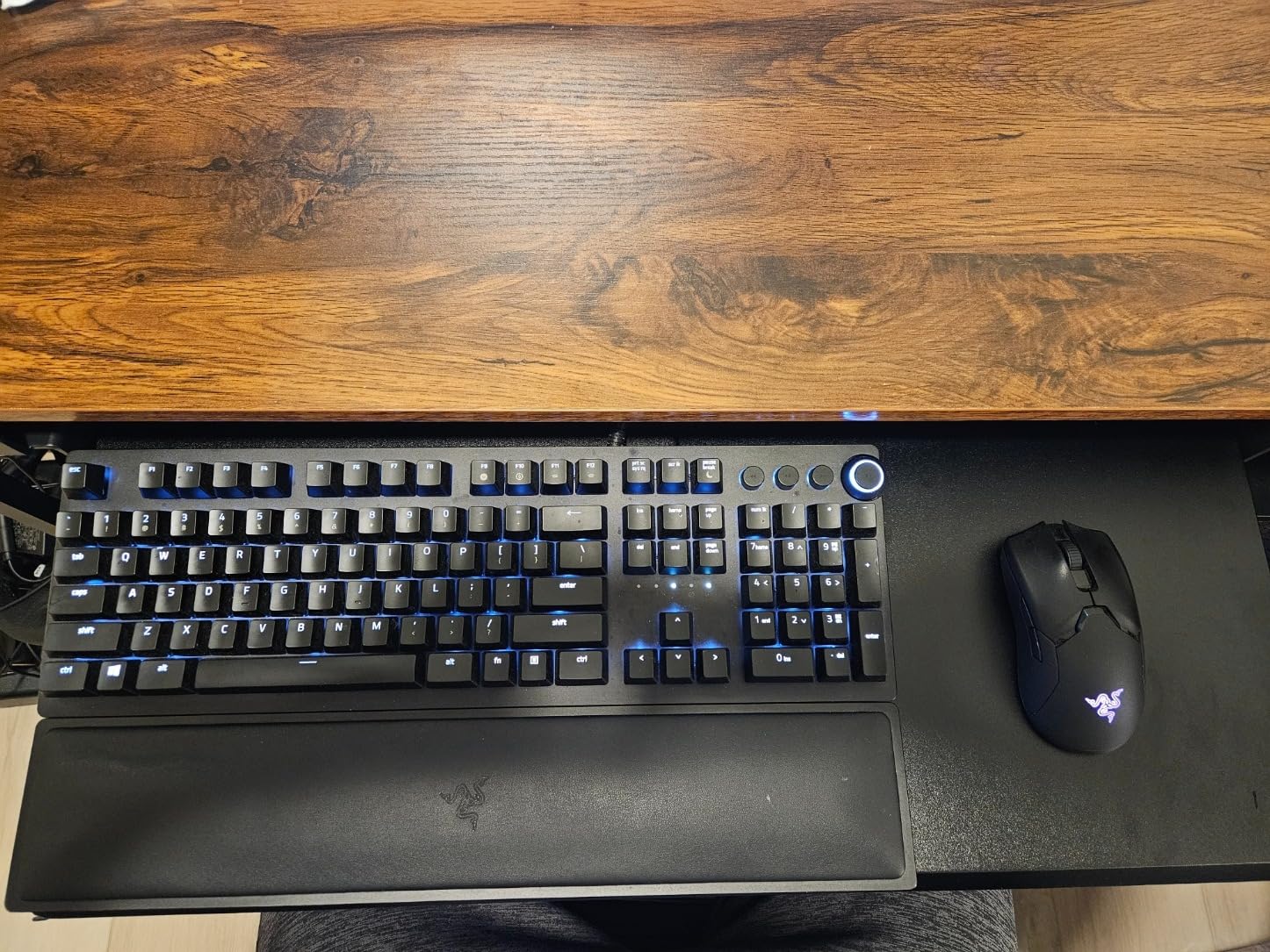 VIVO Black Clamp-on 27 x 11 in Keyboard Tray, MOUNT-KB05E customer photo 2