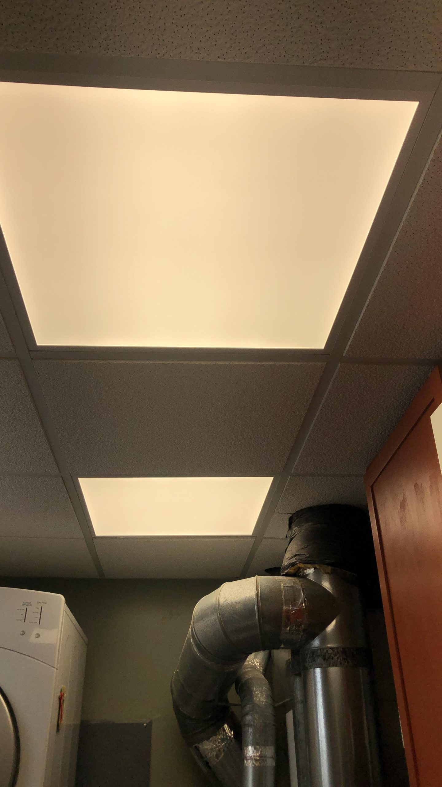 hykolity 2x2 LED Flat Panel Troffer Light, Dimmable ETL, Drop Ceiling 6 Pack | 30/40/50W Selectable 0-10V Dimmable 5000K 5800LM Recessed Light customer photo 1