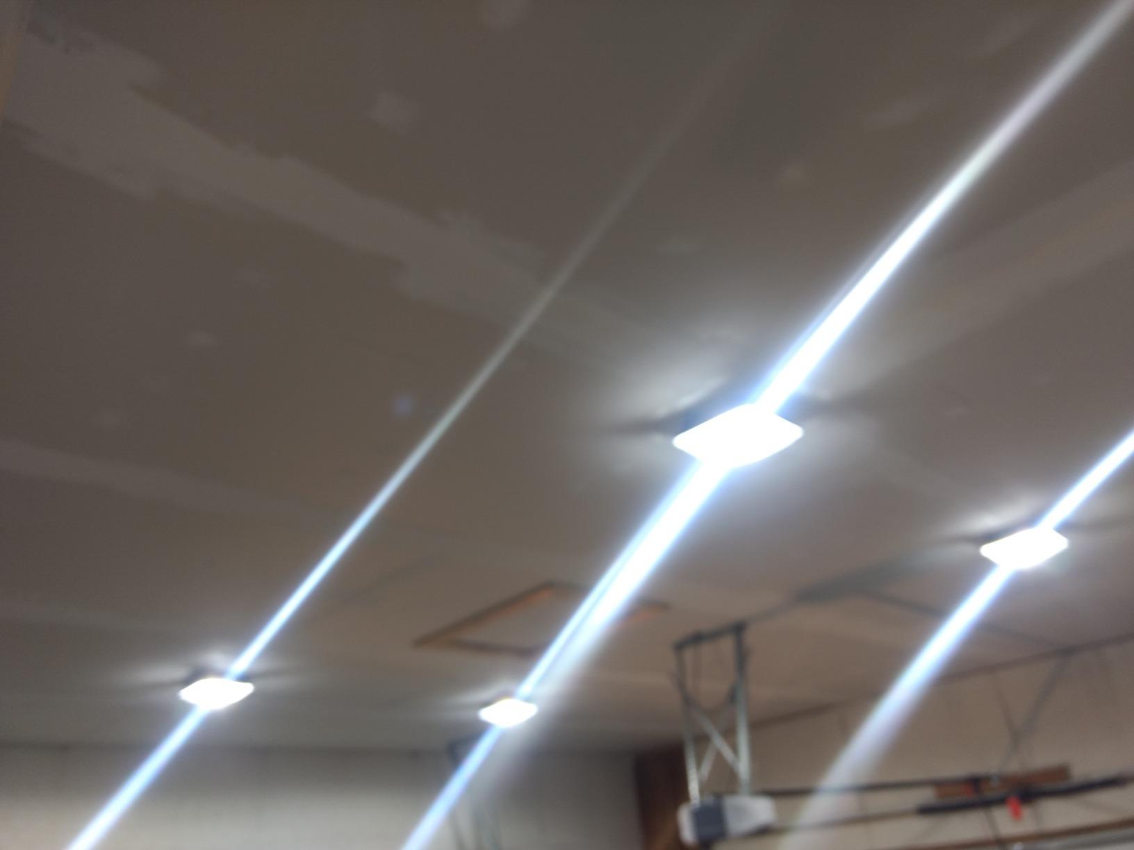CINOTON 40W LED Canopy Lights UL Listed 5600LM 5000K Daylight 1 Pack | 9.5x9.5 Inch, IP65 Waterproof, 100-277V, UL Listed, Commercial Gas Station and Garage Use customer photo 2