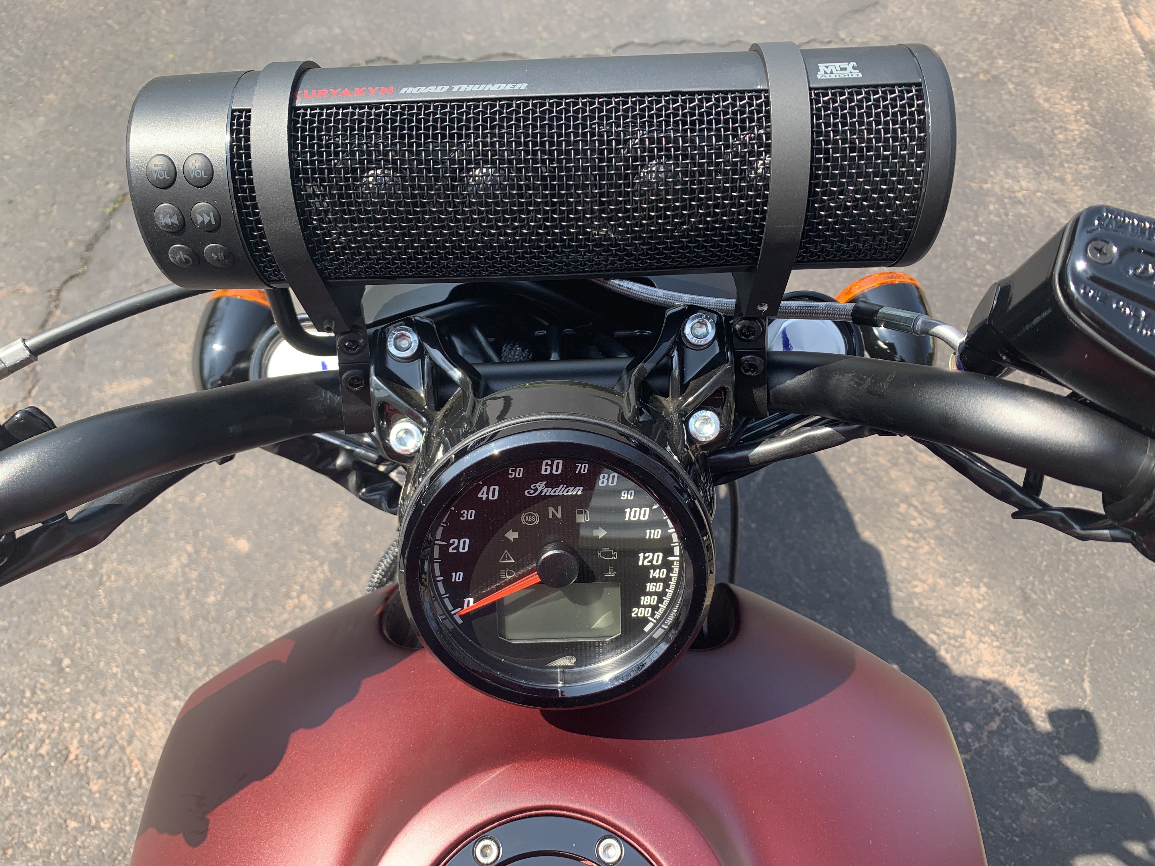 Kuryakyn 2720 MTX Road Thunder Weather Resistant Motorcycle Sound Bar Plus, 300 Watt, Satin Black customer photo 2