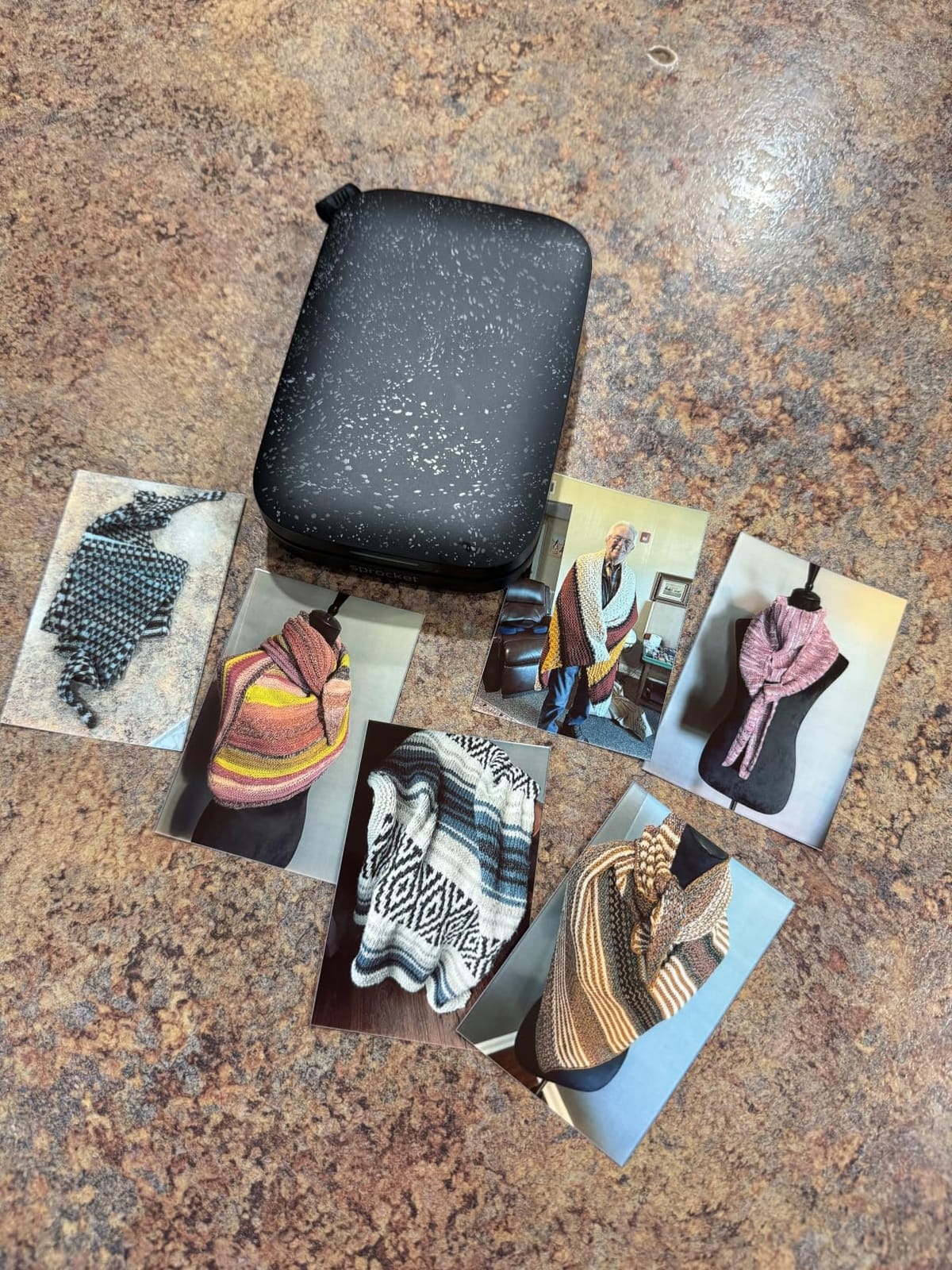 HP Sprocket 2x3 Instant Smartphone Photo Printer - Portable Color Wireless Mobile Printer - Zink Sticky-Back Photos - Print from Compatible iOS & Android Devices with Bluetooth, Purple customer photo 2