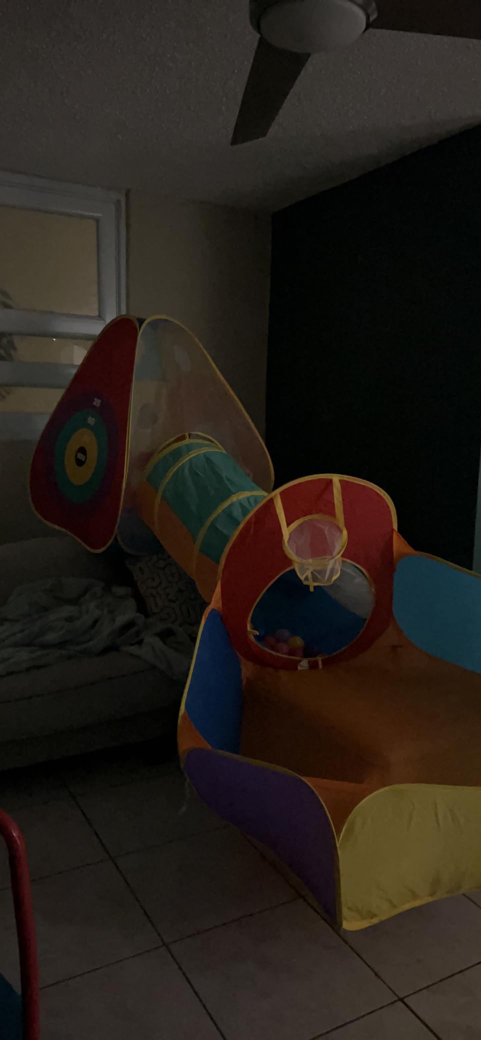 Gift for Toddler Boys & Girls, Ball Pit, Play Tent and Tunnels for Kids, Best Birthday Gift for 3 4 5 Year Old Pop Up Baby Play Toy, Target Game w/ 4 Darts Indoor & Outdoor customer photo 2