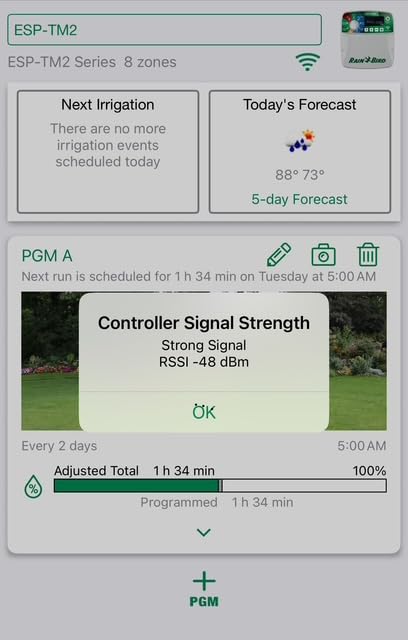 Rain-Bird ESP-TM2 Indoor Outdoor Irrigation WiFi Zone Controller (8 Zone) with Link Lnk WiFi Module customer photo 2