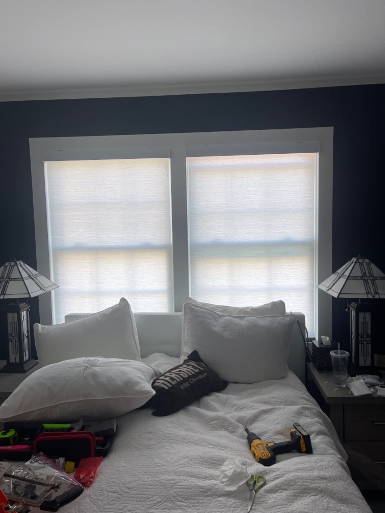 Yoolax Motorized Blinds with Remote, Light Filtering Smart Window Blinds customer photo 2