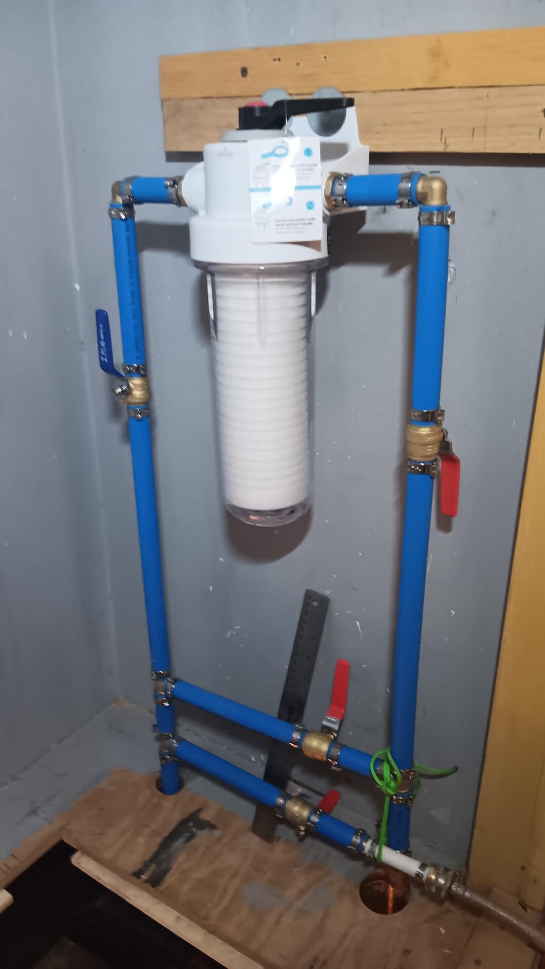 AO Smith Whole House Water Filter System - 600K Gallons or 6 Years - Whole Home Filtration for Well & City Water - NSF Certified customer photo 1