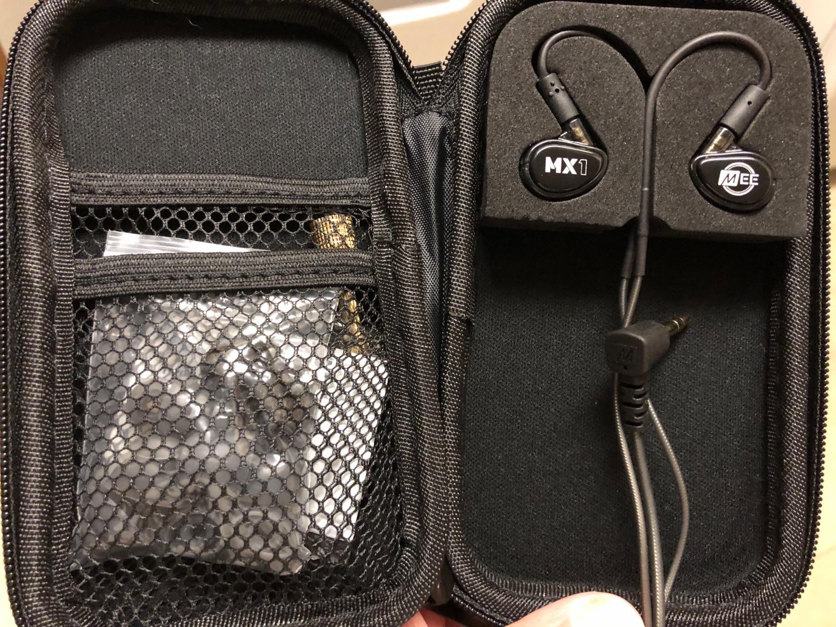 MEE Audio Professional MX1 PRO Advanced Dynamic Driver Musician's in Ear Monitor Headphones with Balanced Sound, Noise Isolating Earbuds Earphones with Memory Wire, Detachable Cables, Transparent customer photo 1