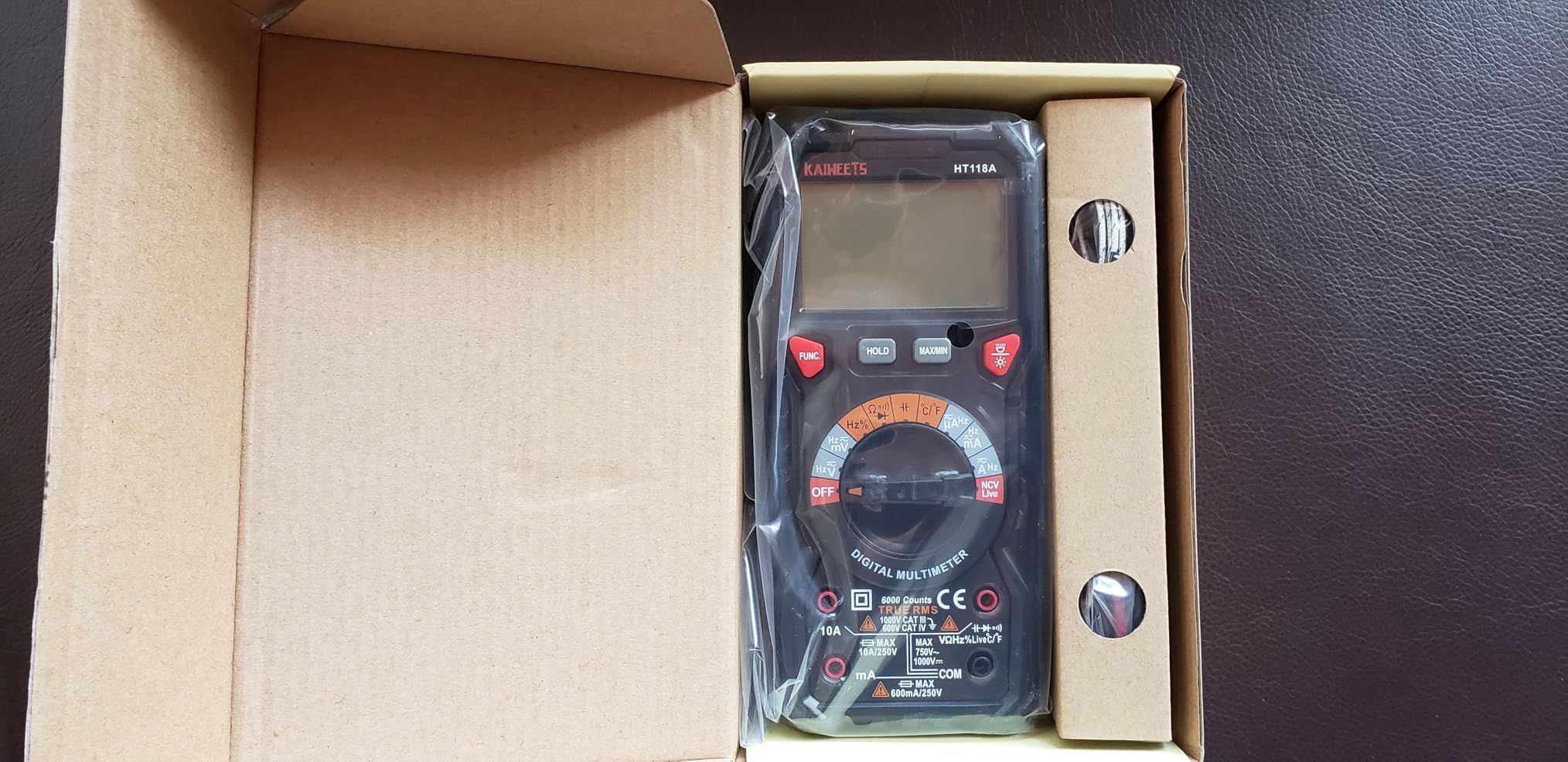 KAIWEETS Digital Multimeter Automotive TRMS Tester 6000 Counts NCV for Car customer photo 1