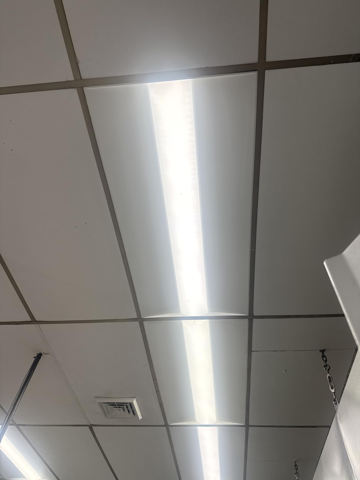 Cortelco 2x4 LED Troffer Light, 4 Color Options 3000K-5000K, 50W/40W/35W/30W/25W, Up to 7500 Lumens, 0-10V Dimmable Drop Ceiling Lights, 100-277V, ETL & DLC Listed, Commercial Grade, 4 Pack customer photo 1