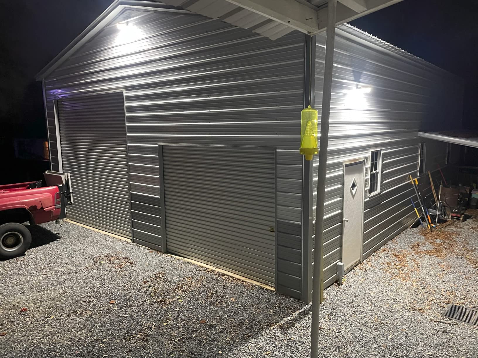 LED Barn Light Outdoor 50W Dusk to Dawn Yard Light Aluminum 5000K | Area Light with Photocell Ultra Bright Daylight 7,500lm, 500W MH/HPS Replacement 100-277V IP65 Waterproof, ETL Listed customer photo 2