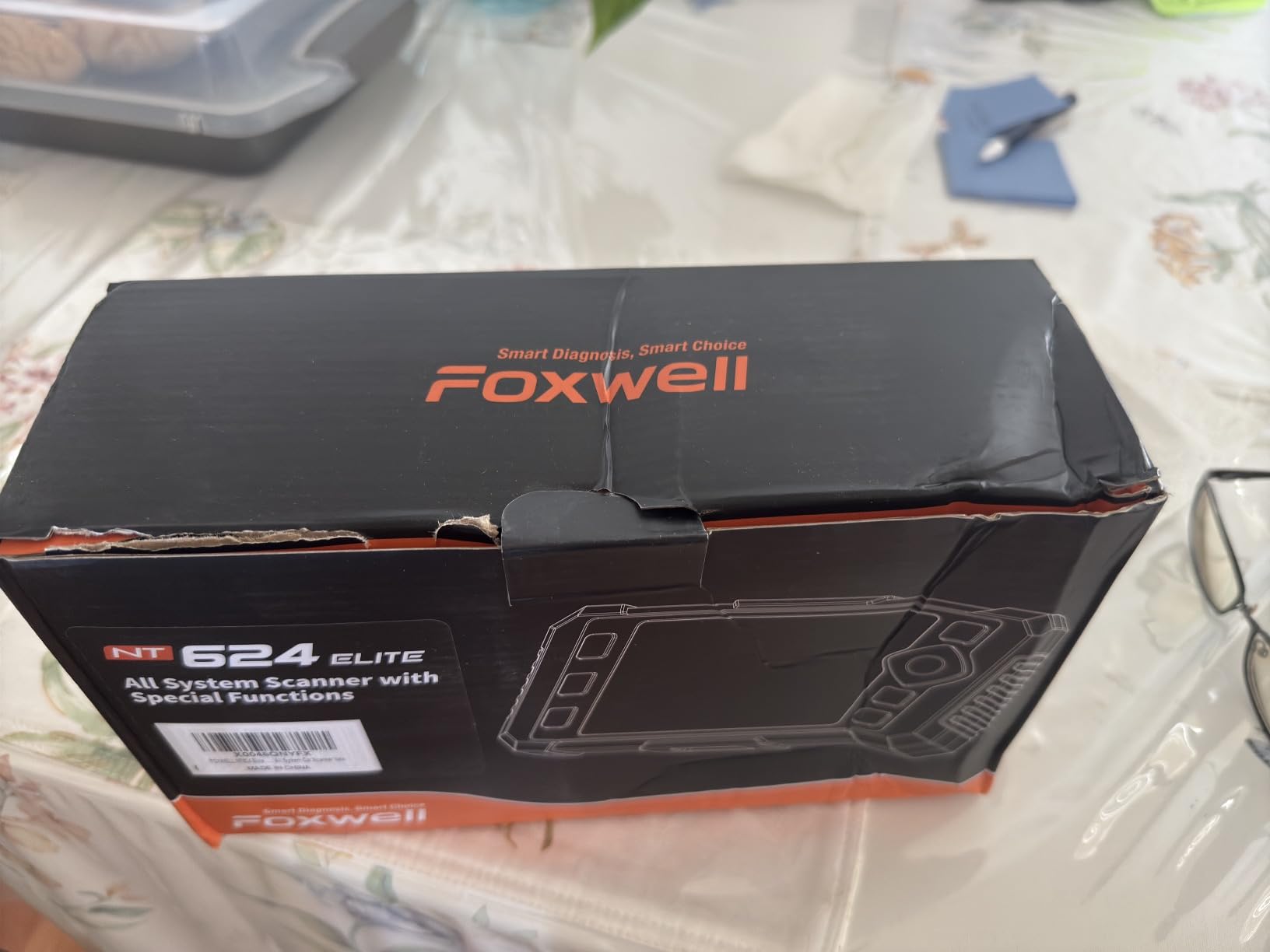 2026 FOXWELL NT624 Elite OBD2 Scanner, All-System 8 Resets Code Reader | Upgraded from NT604/NT614, ABS Bleeding, EPB, Oil, BMS, SAS, Throttle, Injector & DPF Scan Tool, Auto VIN, for DIY Mechanics customer photo 1
