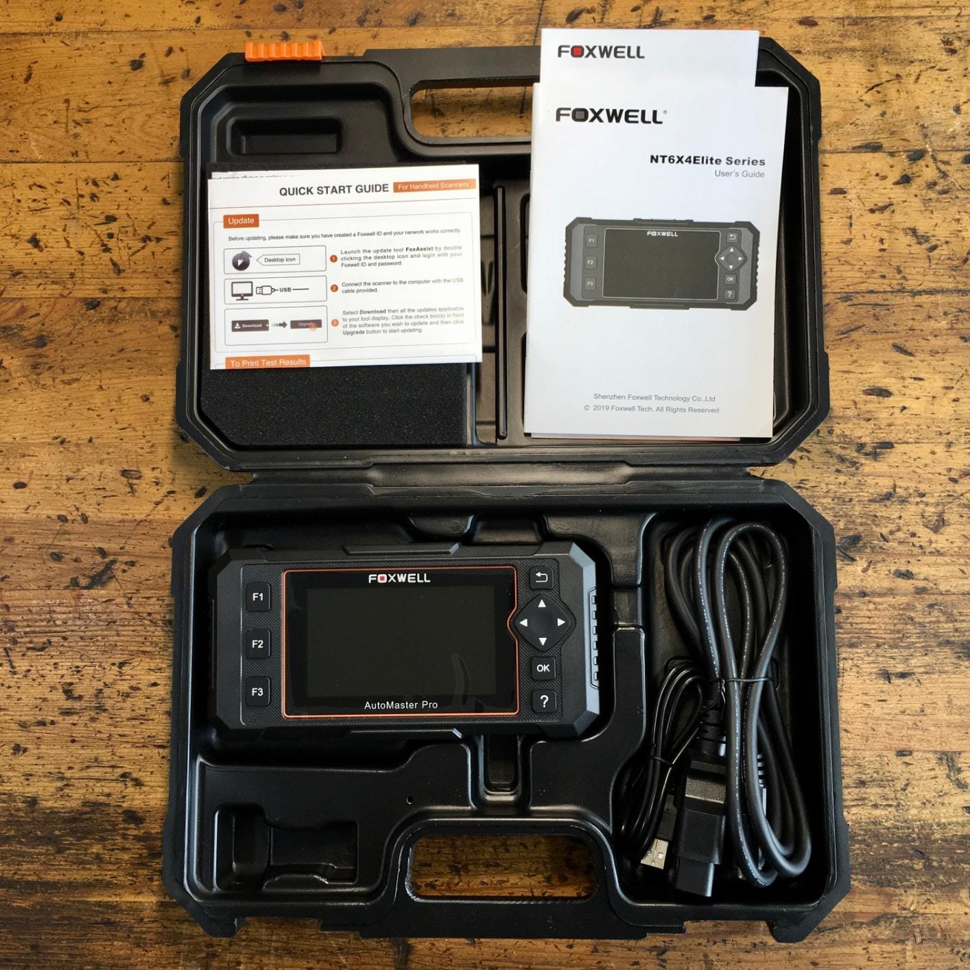 2026 FOXWELL NT624 Elite OBD2 Scanner, All-System 8 Resets Code Reader | Upgraded from NT604/NT614, ABS Bleeding, EPB, Oil, BMS, SAS, Throttle, Injector & DPF Scan Tool, Auto VIN, for DIY Mechanics customer photo 2