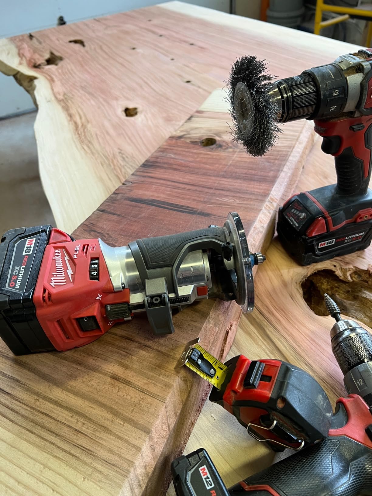 Milwaukee Cordless Compact Router,18.0 Voltage customer photo 1