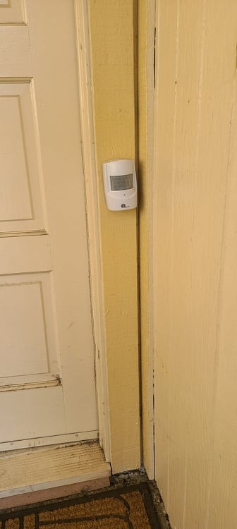 1byone Driveway Alarm, Home Security Alert System with 36 Melodies, 1 Plug-in Receiver and 2 Weatherproof PIR Motion Detector, 1000ft Wireless Transmission Range and 24ft PIR Detection Range customer photo 2