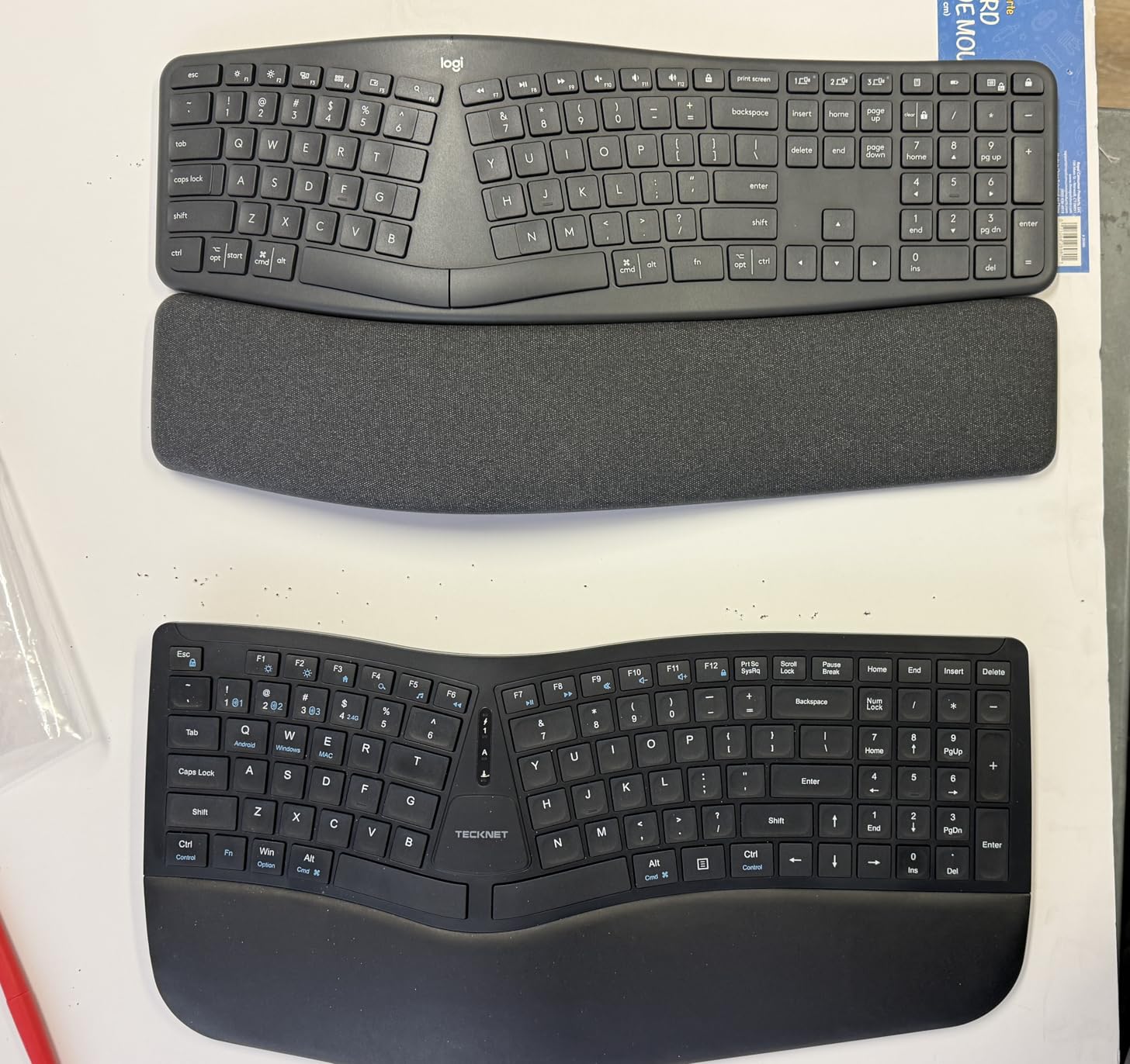 Logitech Ergo K860 Wireless Ergonomic Split Keyboard with Wrist Rest customer photo 2