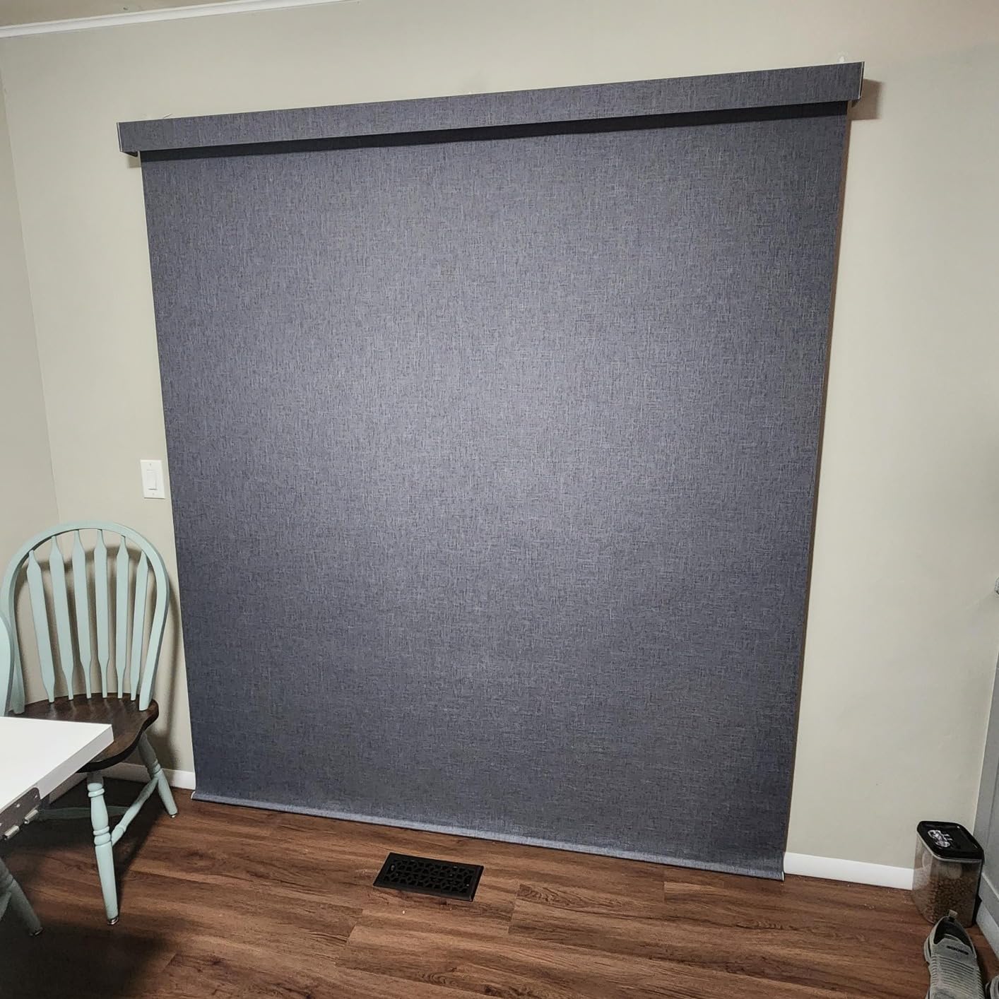 Yoolax Motorized Blinds with Remote, 100% Blackout Smart Blinds Custom Size | Motorized Shades for Indoor Windows, Works with Alexa Google Home Apple Home, Automatic Roller Shades for Bedroom Home Office customer photo 2