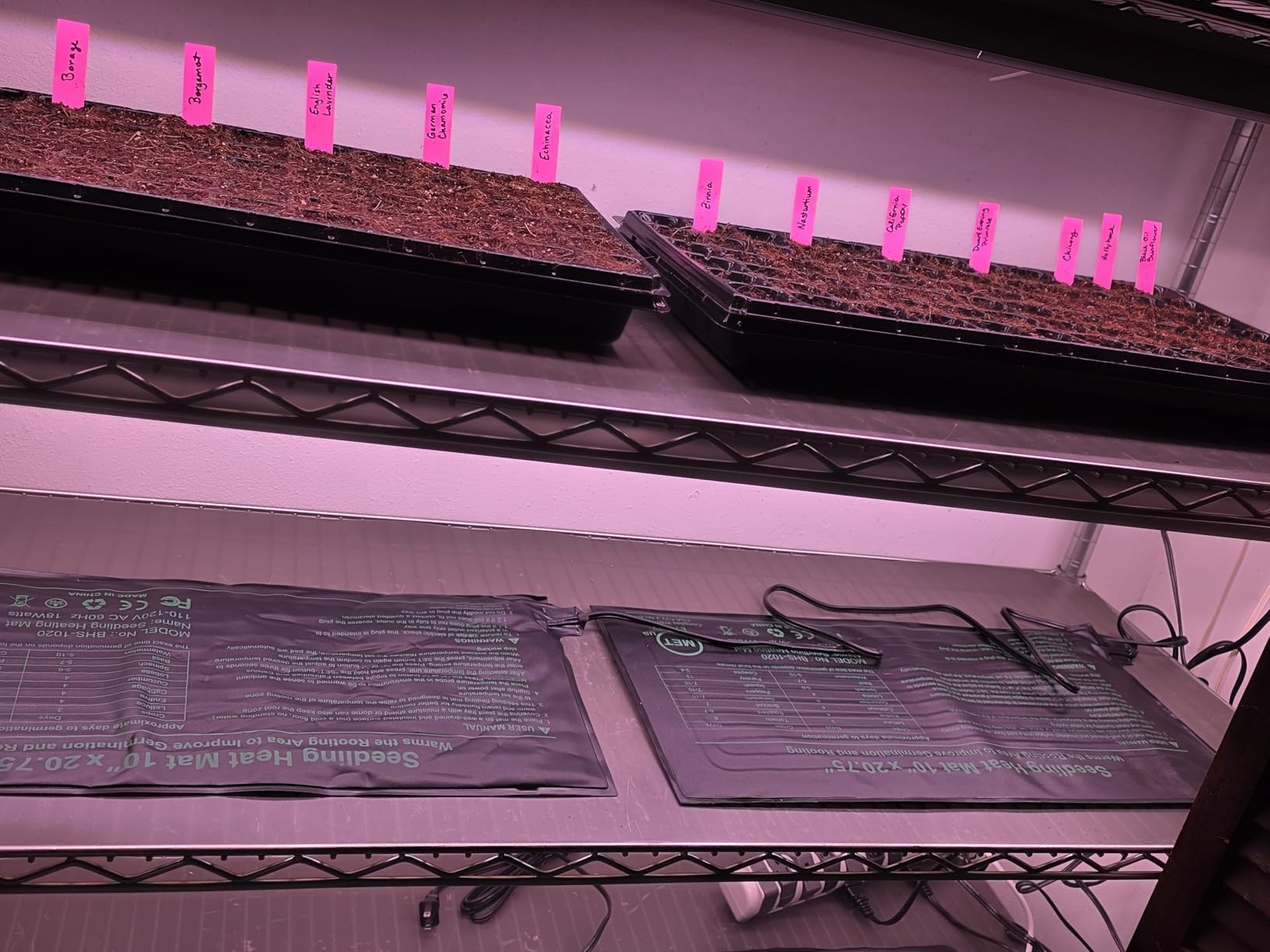 Barrina 4FT T8 Plant Grow Light, 252W(6 x 42W, 1400W Equivalent), Full Spectrum, LED Growing Lamp Fixture for Indoor Plant Growing, with ON/Off Switch & V-Shaped Reflector, Pinkish White, 6-Pack customer photo 2
