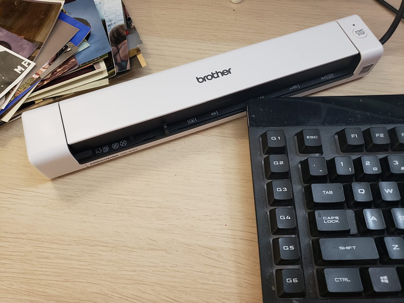 Brother DS-640 Compact Mobile Document Scanner customer photo 2