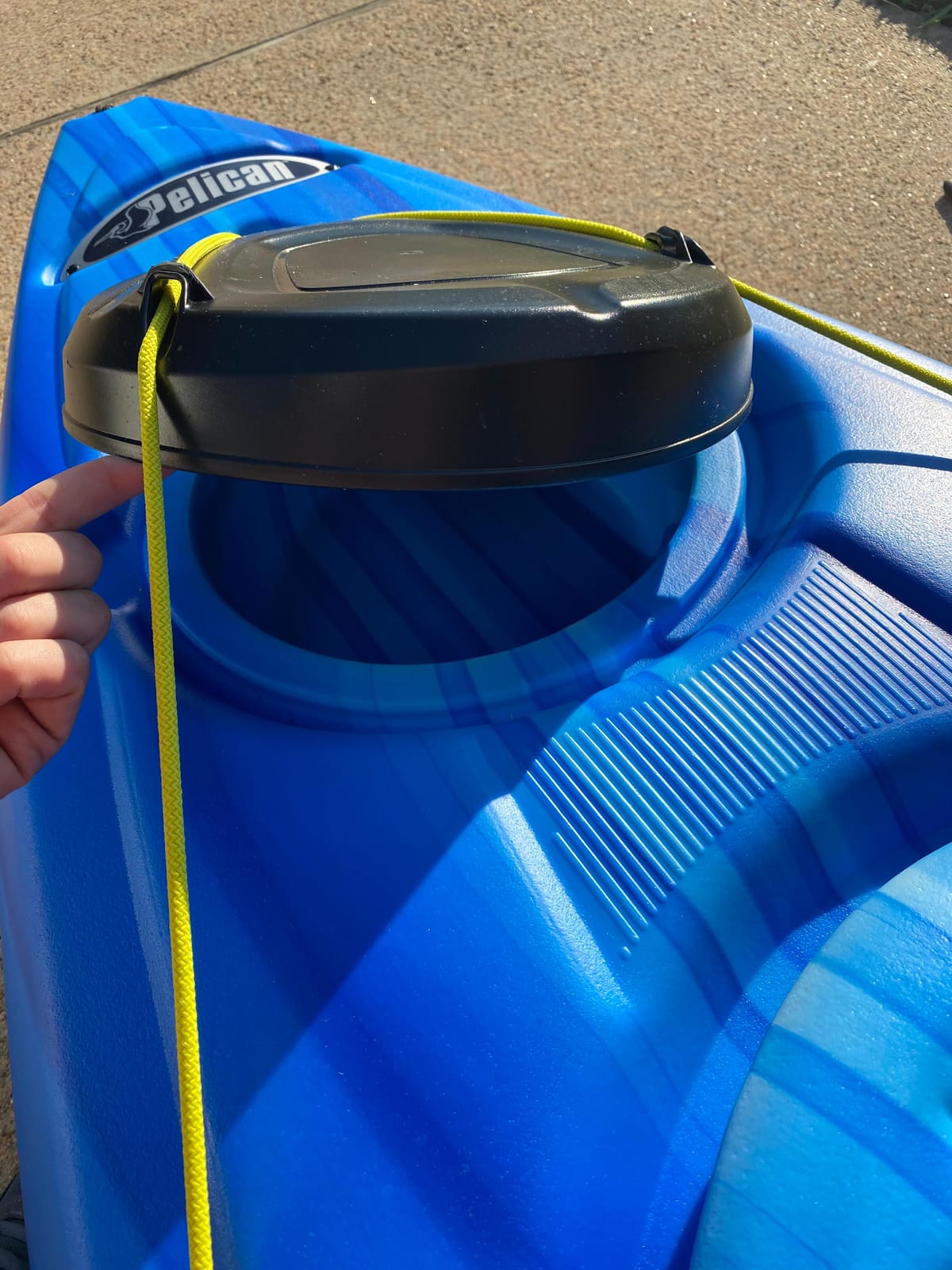 Pelican Argo 100X - Recreational Sit in Kayak - Lightweight Patented Ram-X Material - Ergoform Seating System - 10 ft customer photo 2