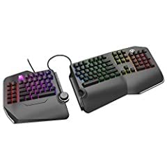 Cloud Nine C989M Ergonomic Mechanical Keyboard for PC - Kailh Tactile Brown Switches - RGB Light Up LED Backlit with USB - Ergo Split Key Board with Macro customer photo 1