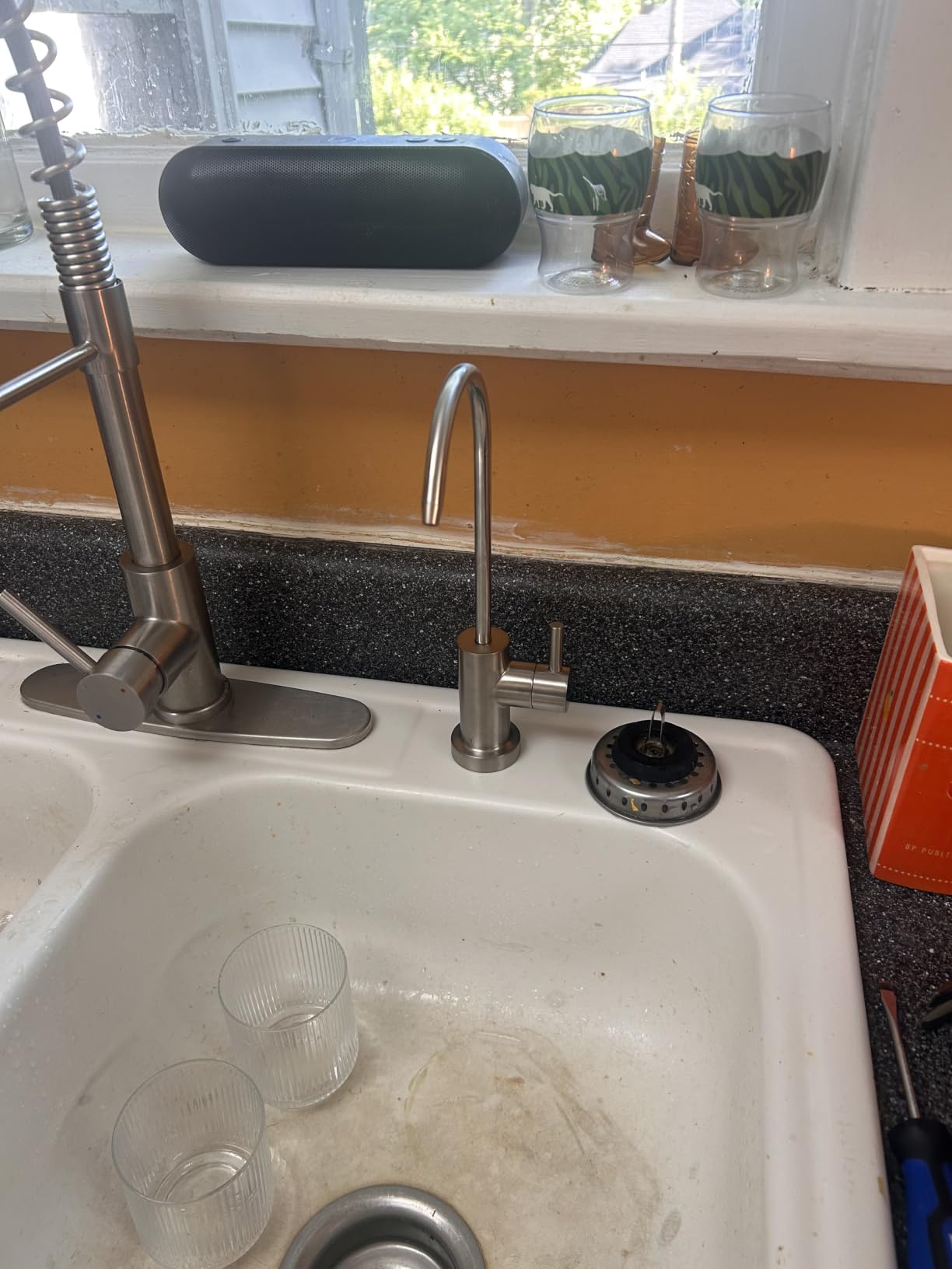 Waterdrop TSU 0.01 Micron Ultra Filtration Under Sink Water Filter System | 3-Stage Tankless Under Sink Water Filtration System, Smart Panel, with Faucet, Drilling Required, Reduces Odor, Not Lower TDS customer photo 2