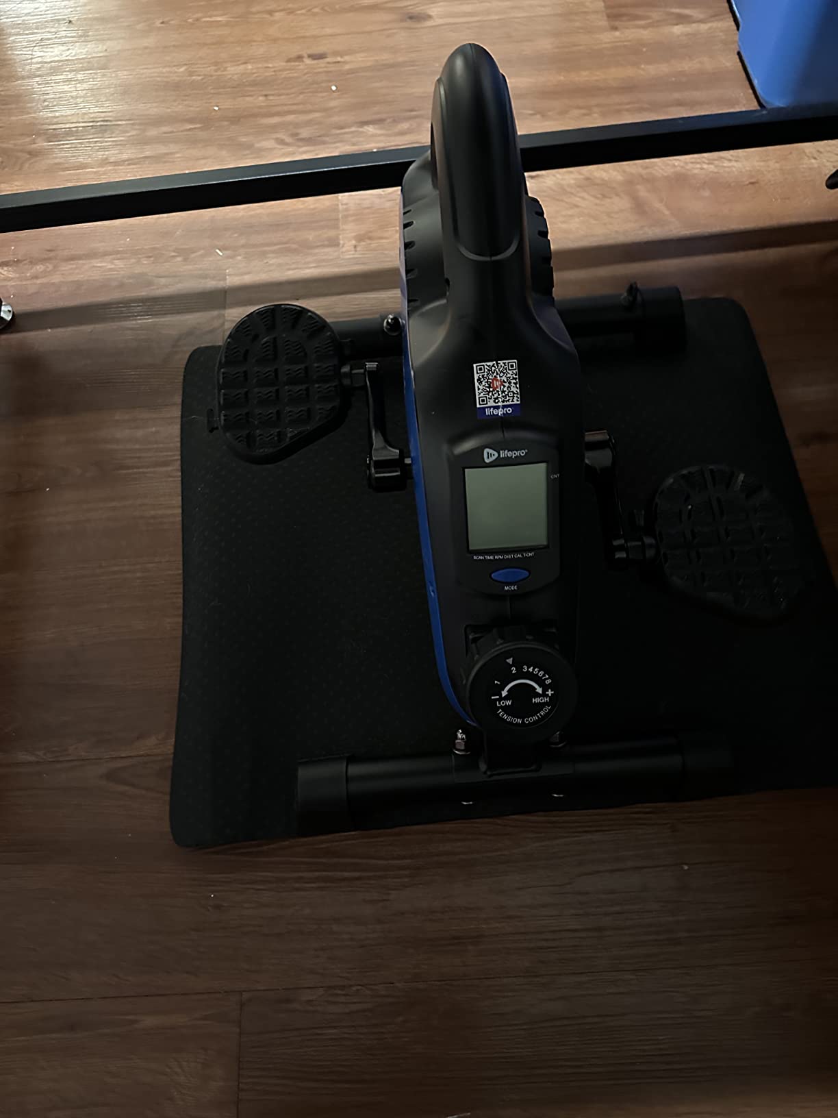 Lifepro Under Desk Elliptical Machine & Mini Bike - Quiet Desk Bike Pedal Exerciser for Seniors - FlexCycle Compact Under-Desk Bike & Foot Cycle Peddler - Portable Exercise Equipment for Home Office customer photo 2