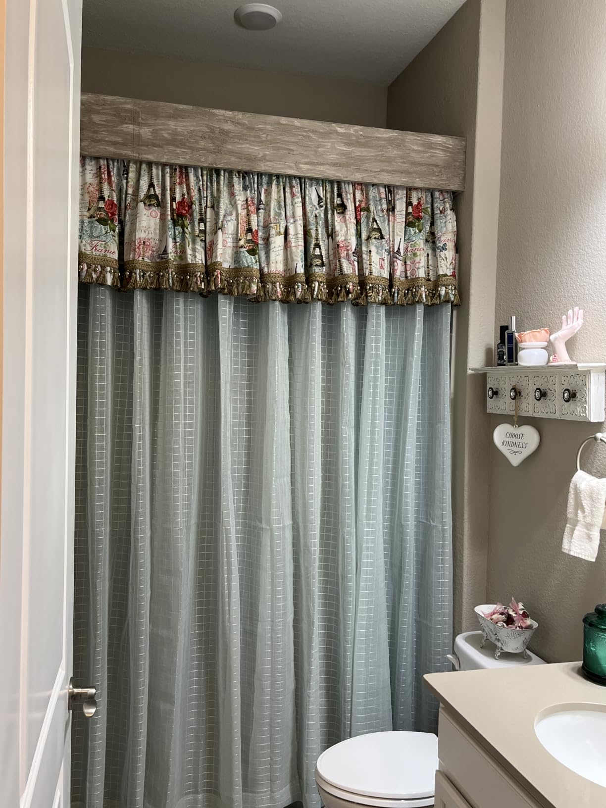 ALYVIA SPRING Waterproof Fabric Shower Curtain or Liner White, 72x72 customer photo 1