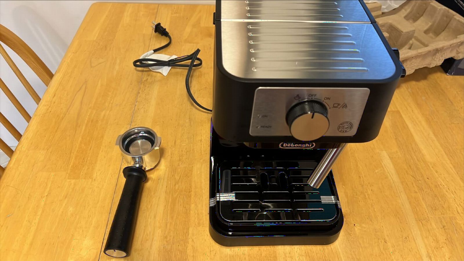 De'Longhi Stilosa Compact Manual Espresso Machine, Manual Milk Frother customer photo 2