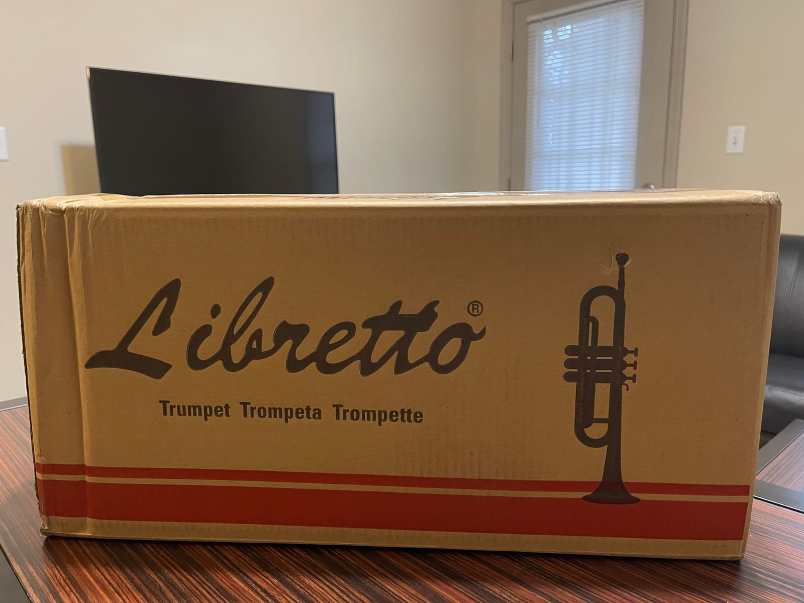 Libretto Gold Lacquer Bb Trumpet Set, Rose Brass Leadpipe | Standard for Beginner & Intermediate Students, Stainless Valve, 7C Mouthpiece, Durable Case, Portable Stand, Care Kit customer photo 1