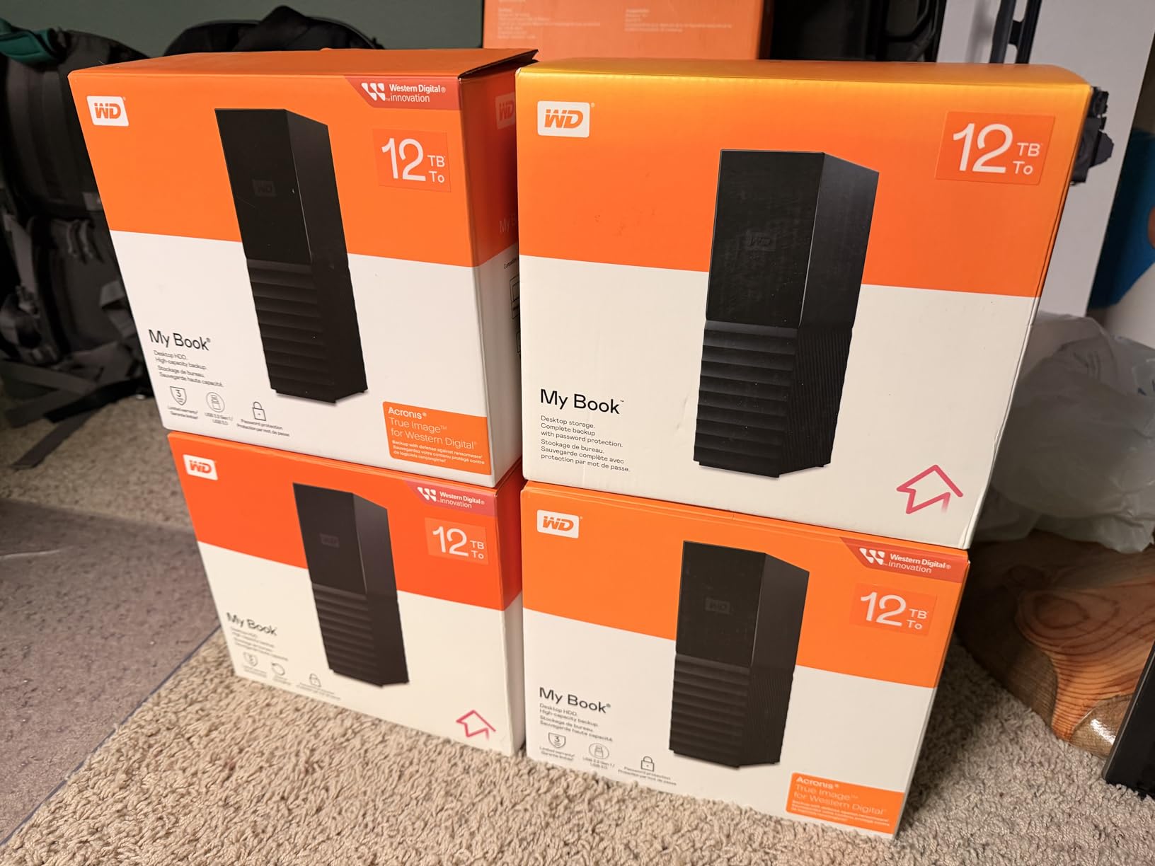 WD 16TB My Book Desktop External Hard Drive, USB 3.0, External HDD with Password Protection and Backup Software - WDBBGB0160HBK-NESN customer photo 1