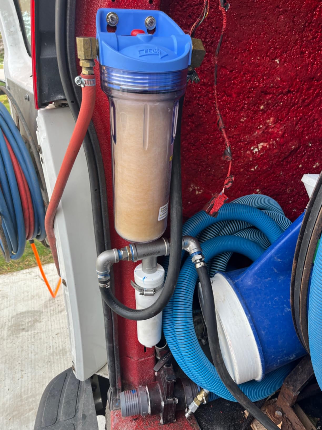 Waterdrop AP431 Whole House Scale Inhibitor with Adapter | Heater Softener System, Aqua-Pure AP430SS Replacement, Prevents Scale Build Up On Hot Water Heaters, NSF/ANSI 372 Certified customer photo 1