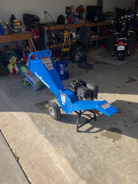 Landworks Wood Chipper Shredder Mulcher, Heavy Duty, 7 HP Gas Powered, Compact Rotor Assembly, 3 Inch Max Capacity customer photo 2