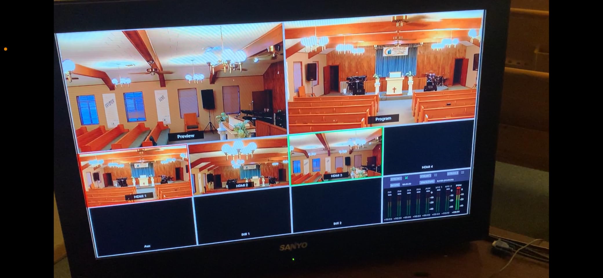4K NDI PTZ Camera 20X, AI Tracking Camera with HDMI SDI IP Live Streaming for Church, Worship, Live Events, Sport, Broadcasting, NDI License Included, PoE Support (AV4KN-20) customer photo 2