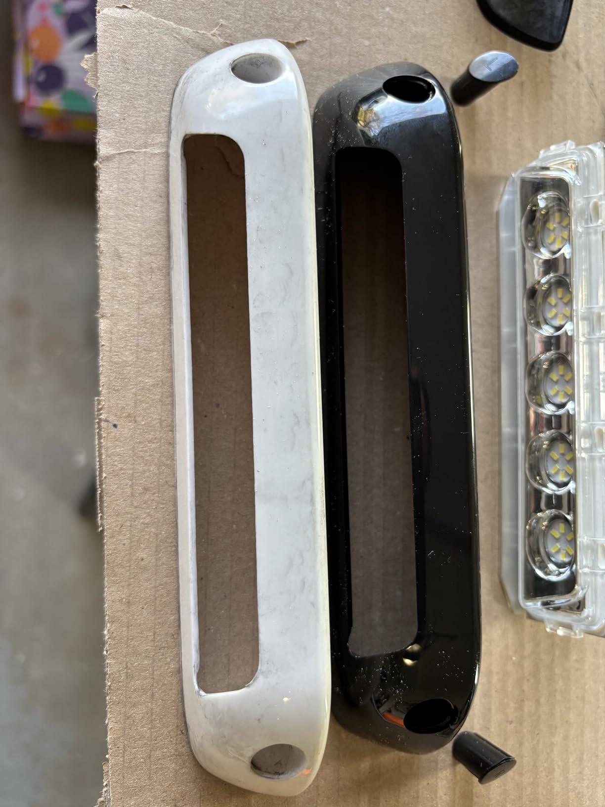 Partsam 2Pcs 12V RV LED Porch Awning Lights Bar White 30 LED Exterior/Interior Wall Lamps Utility Strip Lights Bar Surface Mount for Trucks Motorhome Caravan Camper Trailer customer photo 1