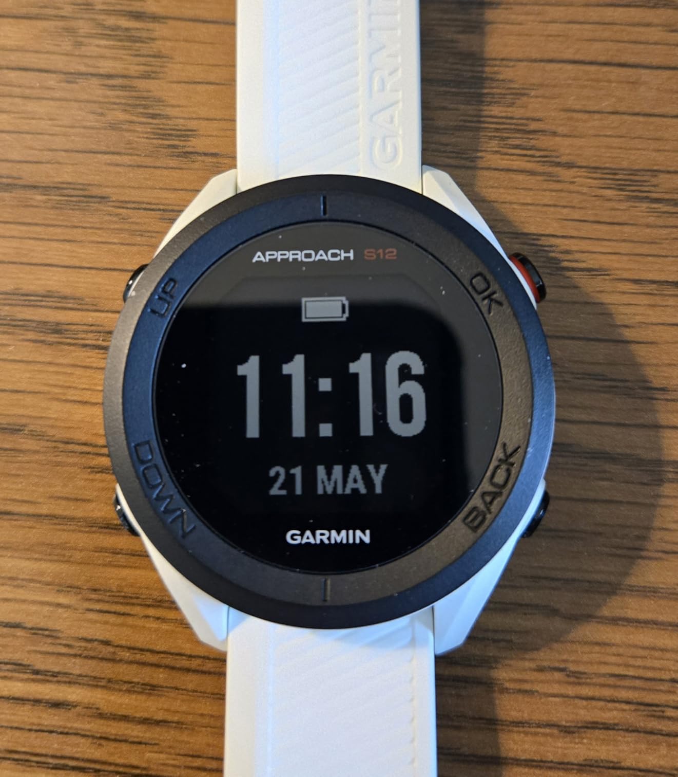 Garmin Approach S12, Easy-to-Use GPS Golf Watch, 42k+ Preloaded Courses, Black, 010-02472-00 | Over 42,000 course maps, sunlight-readable screen, score tracking, up to 30-hour battery customer photo 1