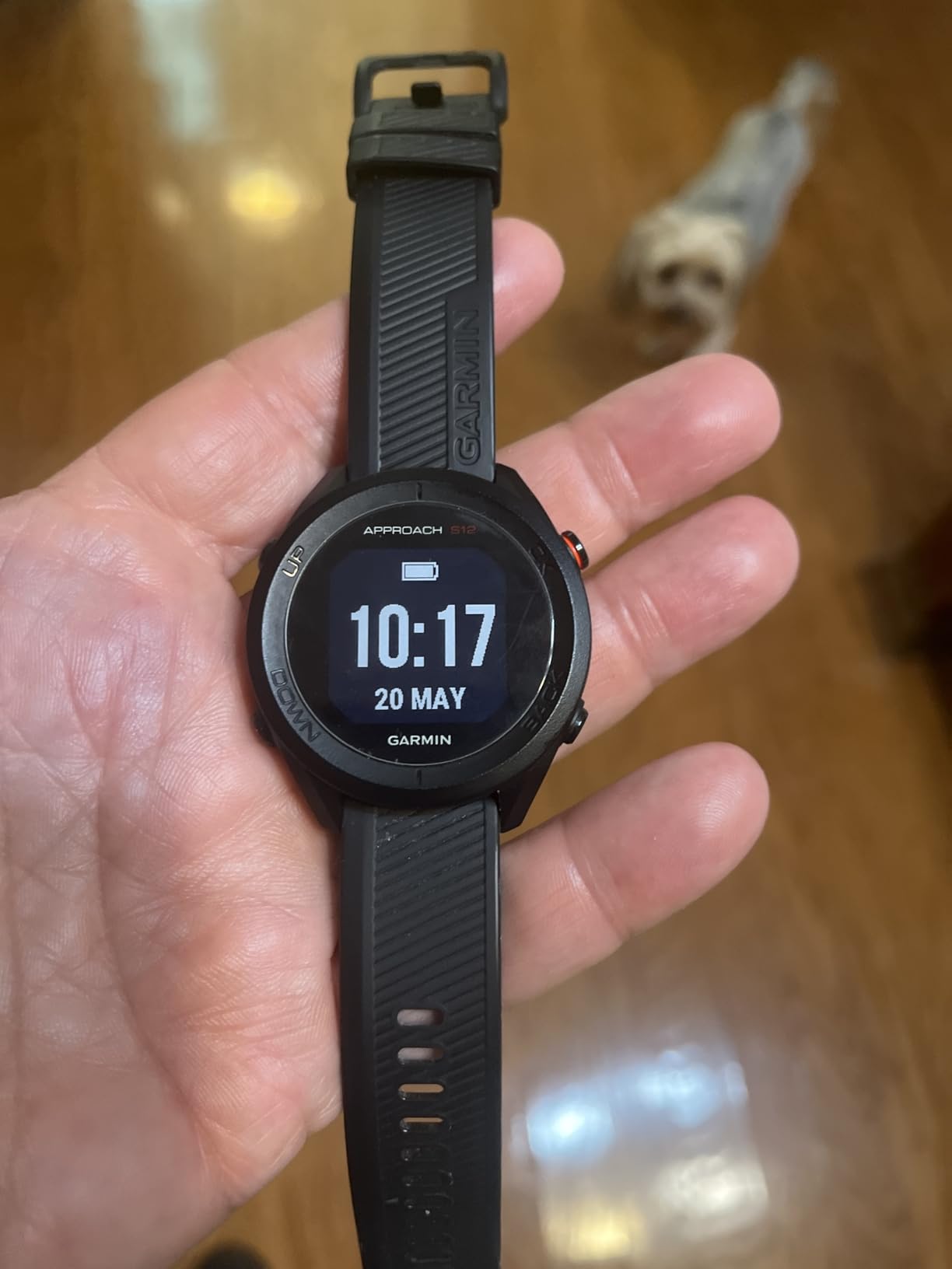 Garmin Approach S12, Easy-to-Use GPS Golf Watch, 42k+ Preloaded Courses, Black, 010-02472-00 | Over 42,000 course maps, sunlight-readable screen, score tracking, up to 30-hour battery customer photo 2